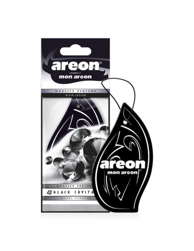 Areon MON Black Crystal | areon-fresh.de die klassische Duftbäume in neuem Design