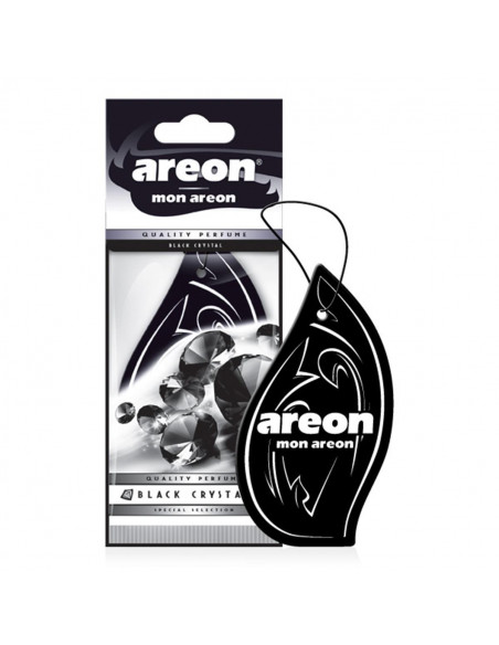 Areon MON Black Crystal | areon-fresh.de die klassische Duftbäume in neuem Design