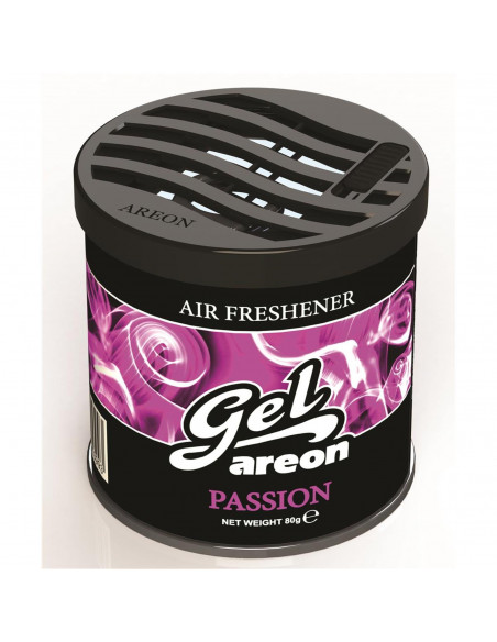 Areon GEL CAN Passion | areon-fresh.de die innovativen Duft Gel Dosen für bis zu sechs Wochen anhaltenden und fruchtigen Duftgen
