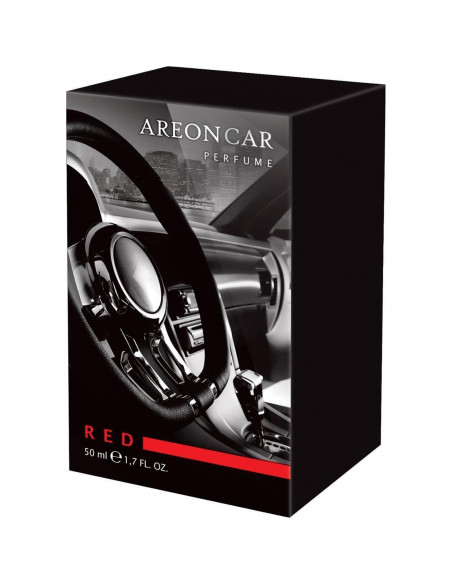 Autoduft Areon LUX CAR Parfüm 50ml. Rot | areon-fresh.de die premium Autoduft Parfümerie