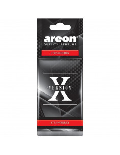 Autoduft Areon X Version Erdbeere | areon-fresh.de die moderne Autoduft Parfümerie