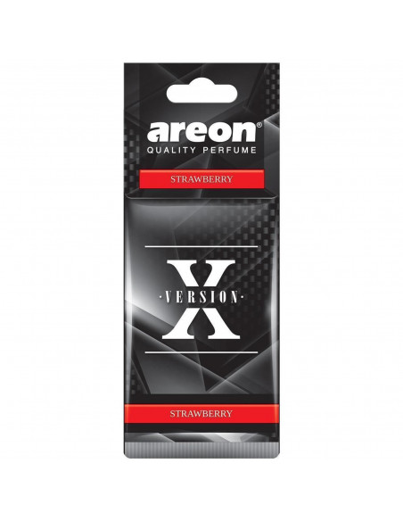 Autoduft Areon X Version Erdbeere | areon-fresh.de die moderne Autoduft Parfümerie
