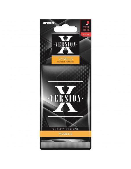 Autoduft Areon X Version Vanille | areon-fresh.de die moderne Autoduft Parfümerie