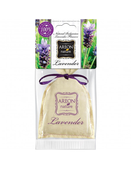 Raumduft Areon NATURE BIO BAG Lavendel | areon-fresh.de hat die besten | Autoduft & Raumduft | Lufterfrischer & Duftspender