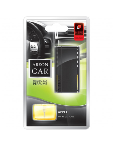 Autoduft Areon CAR Parfüm Apfel | areon-fresh.de die premium Autoduft Parfümerie