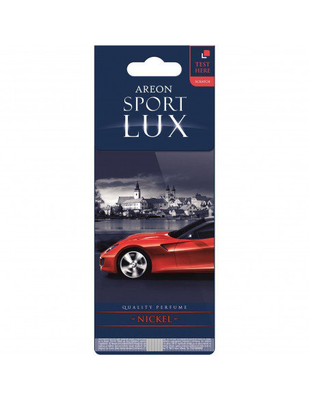 Autoduft Areon SPORT LUX Nickel | areon-fresh.de die sportliche Autoduft Parfümerie