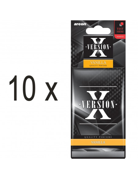 Autoduft Areon X Version Vanille | areon-fresh.de die moderne Autoduft Parfümerie