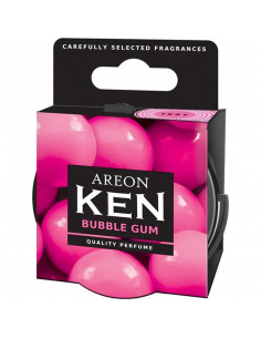 Areon KEN Duftdose in der Duftrichtung Bubblegum | areon-fresh.de die kleinen und praktischen premium Auto Duftdosen zum Mitnehm