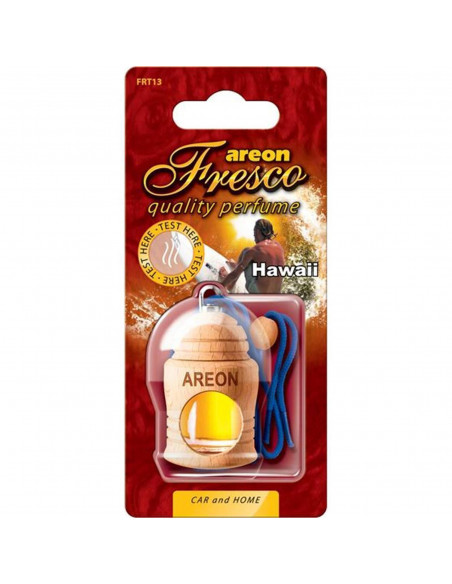 Areon Fresco Lufterfrischer Hawaii | areon-fresh.de der natürliche Lufterfrischer aus Holz für langanhaltende und wohltuende Atm