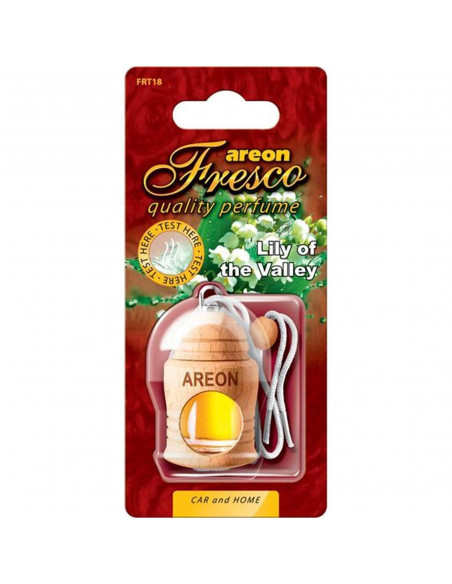 Areon Fresco Lufterfrischer Maiglöckchen | areon-fresh.de der natürliche Lufterfrischer aus Holz für langanhaltende und wohltuen