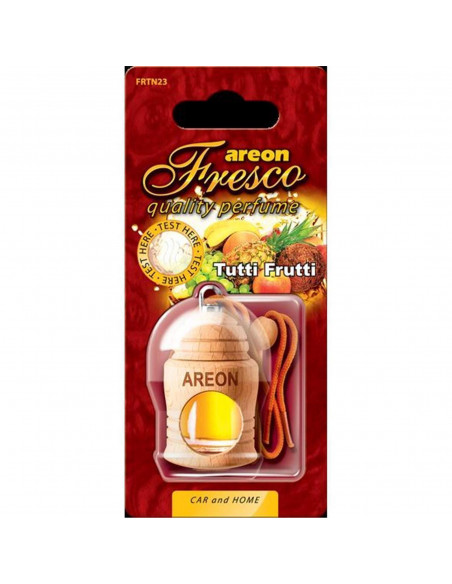 Areon Fresco Lufterfrischer Tutti Frutti | areon-fresh.de der natürliche Lufterfrischer aus Holz für langanhaltende und wohltuen