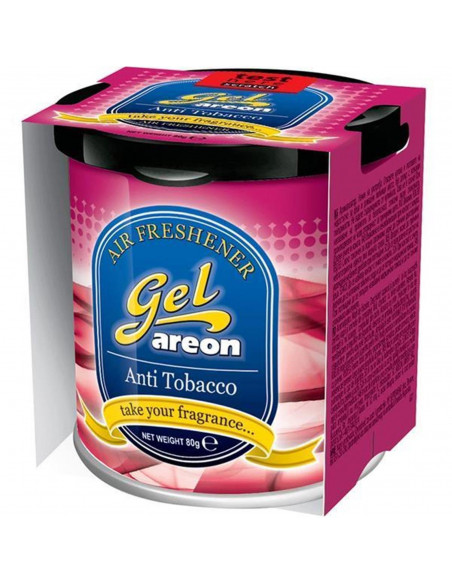 Areon GEL CAN Anti Tabak | areon-fresh.de die innovativen Duft Gel Dosen für bis zu sechs Wochen anhaltenden und fruchtigen Duft