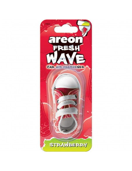 Areon FRESH WAVE Lufterftischer Erdbeere | areon-fresh.de die frischen und ausgefallenen Chuck Schuh Lufterfrischer