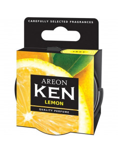 Areon KEN Duftdose in der Duftrichtung Zitrone | areon-fresh.de die kleinen und praktischen premium Auto Duftdosen zum Mitnehmen 2