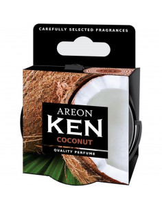 Areon KEN Duftdose in der Duftrichtung Kokosnuss | areon-fresh.de die kleinen und praktischen premium Auto Duftdosen zum Mitnehm 2