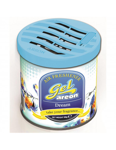 Areon GEL CAN Traum | areon-fresh.de die innovativen Duft Gel Dosen für bis zu sechs Wochen anhaltenden und fruchtigen Duftgenus