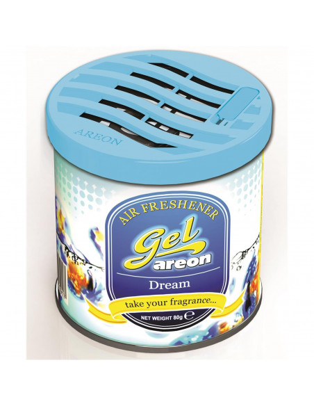 Areon GEL CAN Traum | areon-fresh.de die innovativen Duft Gel Dosen für bis zu sechs Wochen anhaltenden und fruchtigen Duftgenus