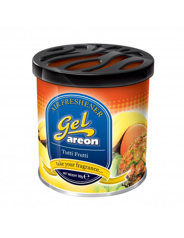 Areon GEL CAN Tutti Frutti | areon-fresh.de die innovativen Duft Gel Dosen für bis zu sechs Wochen anhaltenden und fruchtigen Du