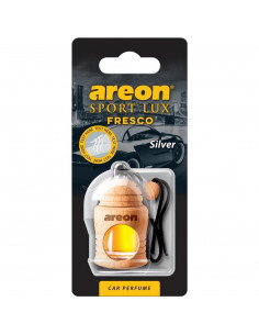 Areon Fresco Lufterfrischer LUX Silber | areon-fresh.de der natürliche Lufterfrischer aus Holz für langanhaltende und wohltuende