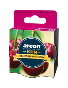 Areon KEN Duftdose in der Duftrichtung Californian Cherry | areon-fresh.de die kleinen und praktischen premium Auto Duftdosen zu 2