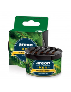 Areon KEN Duftdose in der Duftrichtung Nordic Forest | areon-fresh.de die kleinen und praktischen premium Auto Duftdosen zum Mit