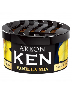 Areon KEN Duftdose in der Duftrichtung Vanilla Mia | areon-fresh.de die kleinen und praktischen premium Auto Duftdosen zum Mitne 2