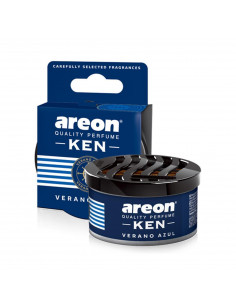 Areon KEN Duftdose in der Duftrichtung Verano Azul | areon-fresh.de die kleinen und praktischen Auto premium Duftdosen zum Mitne 2