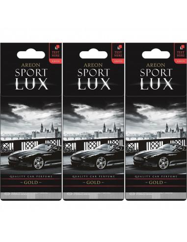 3 x Areon SPORT LUX Gold