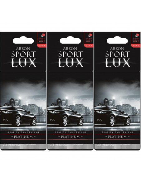 Autoduft Areon SPORT LUX Platin | areon-fresh.de die sportliche Autoduft Parfümerie
