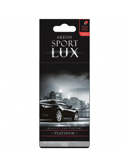 Autoduft Areon SPORT LUX Platin | areon-fresh.de die sportliche Autoduft Parfümerie