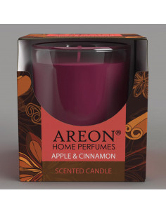 areon Wohlfühl - Duftkerze im Glas - Duft: Apfel & Zimt 120gr. | areon-fresh.de hat die besten | Duftkerzen & Raumdufte | Lufter 2