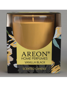 areon Wohlfühl - Duftkerze im Glas - Duft: Vanilla Black 120gr. | areon-fresh.de hat die besten | Duftkerzen & Raumdufte | Lufte 2