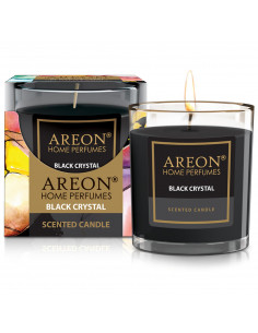 areon Wohlfühl - Duftkerze im Glas - Duft: Black Crystal 120gr. | areon-fresh.de hat die besten | Duftkerzen & Raumdufte | Lufte