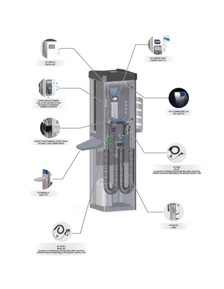 MCV четка за почистване на стелки за 240V oder 400V