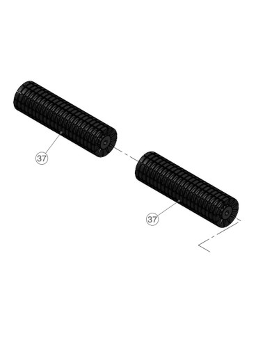 SPARE BRUSH SET MC MAT (set of 2)